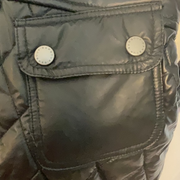 Barbour Gilet lightweight quilted vest shiny finish Size USA 6 - Picture 4 of 8